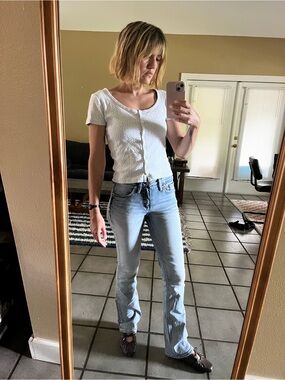 Suki slim boot cut jeans
